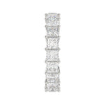 LADIES ETERNITY BAND 4 3/4CT PRINCESS DIAMOND 14K WHITE GOLD
