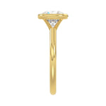 LADIES SOLITAIRE RING 2CT ROUND DIAMOND 14K YELLOW GOLD (CENTER STONE ROUND DIAMOND 2CT )