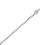 18K WHITE GOLD 5.00CT ROUND DIAMOND LADIES TENNIS NECKLACE