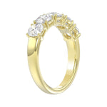 14K YELLOW GOLD 2.00CT ROUND DIAMOND LADIES BAND