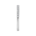 14K WHITE GOLD 1/4CT ROUND DIAMOND LADIES BAND