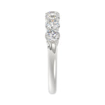 14K WHITE GOLD 1 3/8CT ROUND DIAMOND LADIES BAND