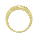 14K YELLOW GOLD 2.00CT ROUND DIAMOND MEN'S RING