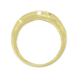 14K YELLOW GOLD 2.00CT ROUND DIAMOND MEN'S RING