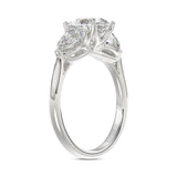 14K WHITE GOLD 2 5/8CT PEAR DIAMOND LADIES RING (CENTER STONE PEAR DIAMOND 1 1/2CT)